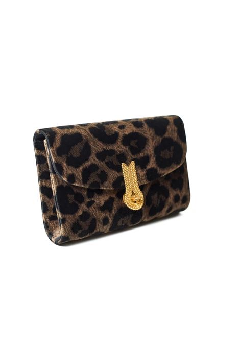 Clutch queen mid in velluto leopardato Amato Daniele - donna AMATO DANIELE | 877864AVELLUTOLEOPARDATO